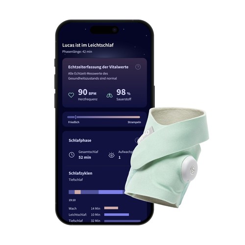 Owlet dream sock baby monitor - baby,