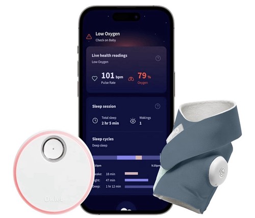 Owlet dream sock - sock, smart