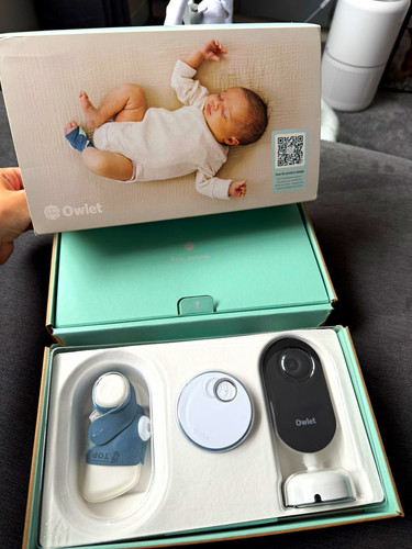 Owlet cam smart sock baby - 2, &